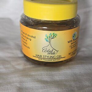 EXPIRED Arbol Verde Flaxseed Hair stylingGel alcohol free no flaking no chemical